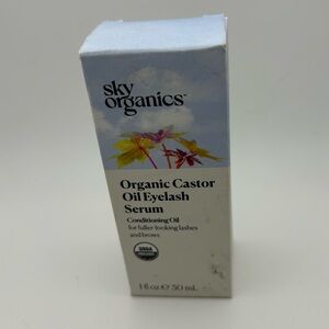 Sky Organics Organic Castor Oil Eyelash Serum  1 fl oz/30 ml